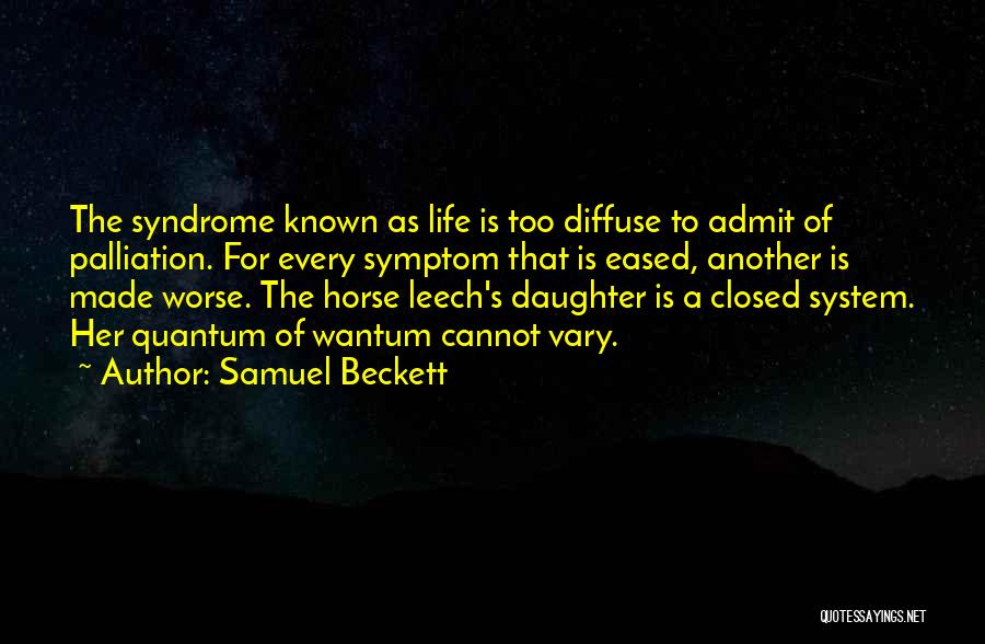 Leech Quotes By Samuel Beckett