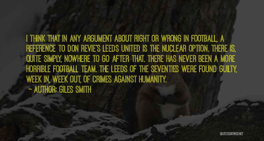Leeds Quotes By Giles Smith
