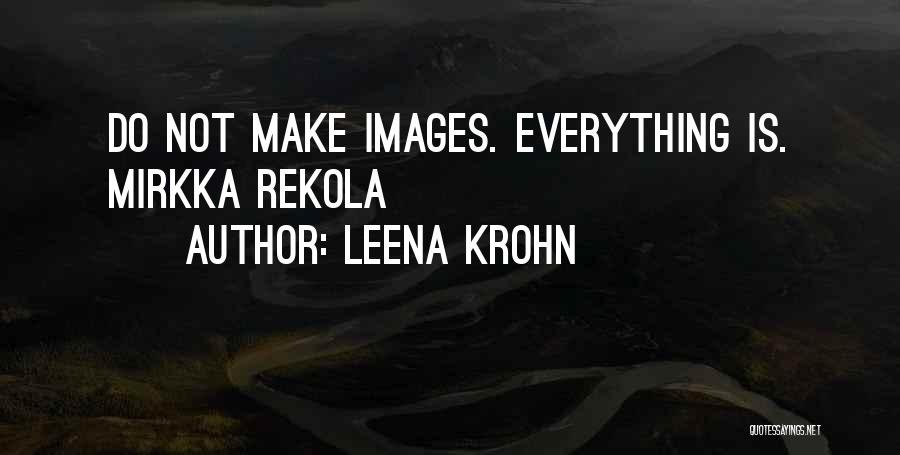 Leena Krohn Quotes 269747