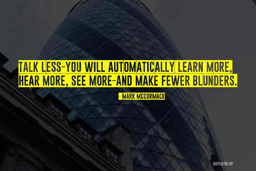 Leered Def Quotes By Mark McCormack Leered Def Quotes By Mark McCormack