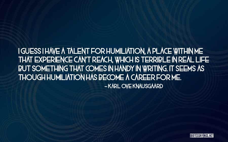 Leeron Tzalka Quotes By Karl Ove Knausgaard Leeron Tzalka Quotes By Karl Ove Knausgaard