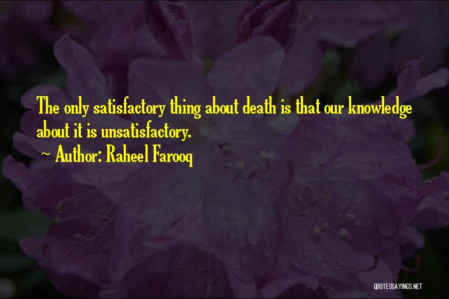 Lefkovitz Morningstar Quotes By Raheel Farooq