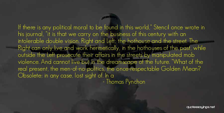 Left And Right Double Quotes By Thomas Pynchon