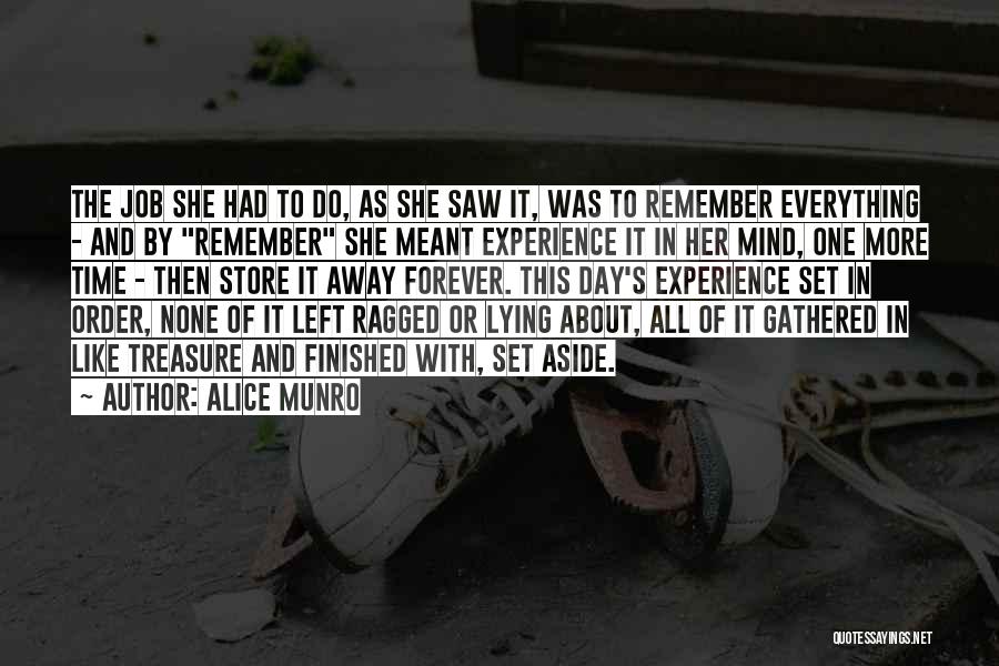Left Aside Quotes By Alice Munro