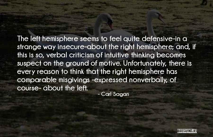 Left Brain Right Brain Quotes By Carl Sagan Left Brain Right Brain Quotes By Carl Sagan