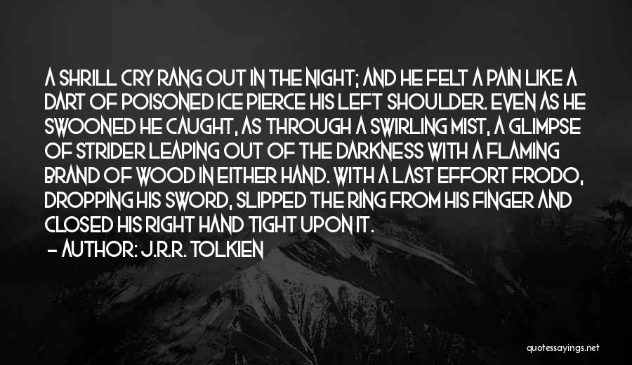 Left Hand Darkness Quotes By J.R.R. Tolkien