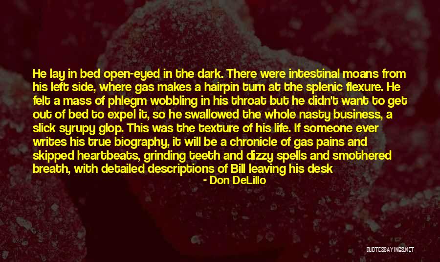 Left In The Dark Quotes By Don DeLillo