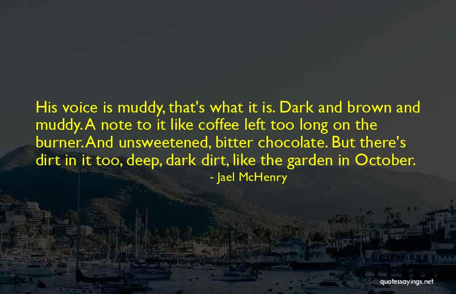 Left In The Dark Quotes By Jael McHenry