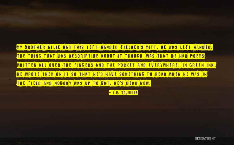 Left On Read Quotes By J.D. Salinger Left On Read Quotes By J.D. Salinger