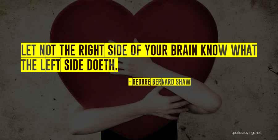 Left Side Quotes By George Bernard Shaw Left Side Quotes By George Bernard Shaw