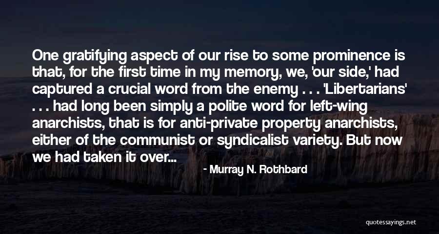 Left Side Quotes By Murray N. Rothbard Left Side Quotes By Murray N. Rothbard