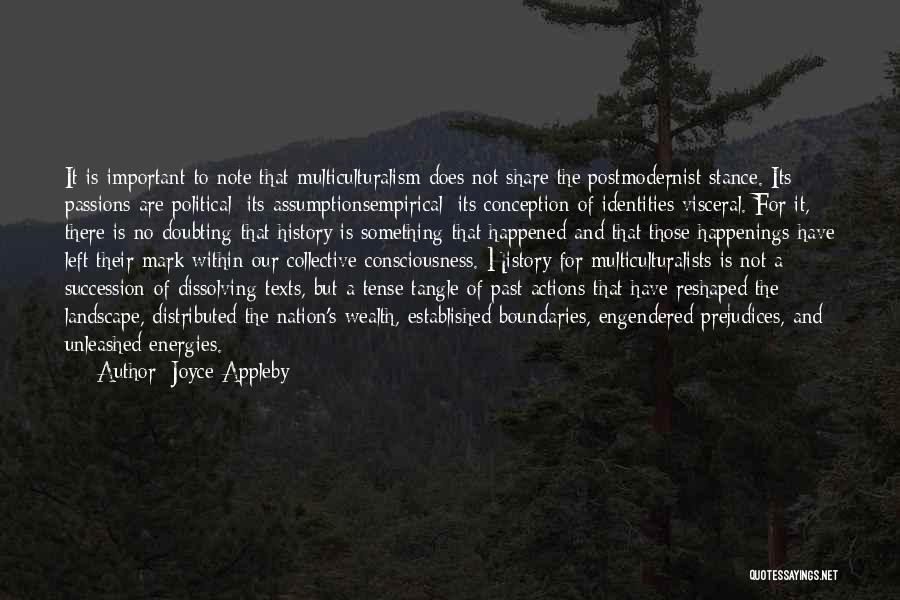 Left The Past Quotes By Joyce Appleby