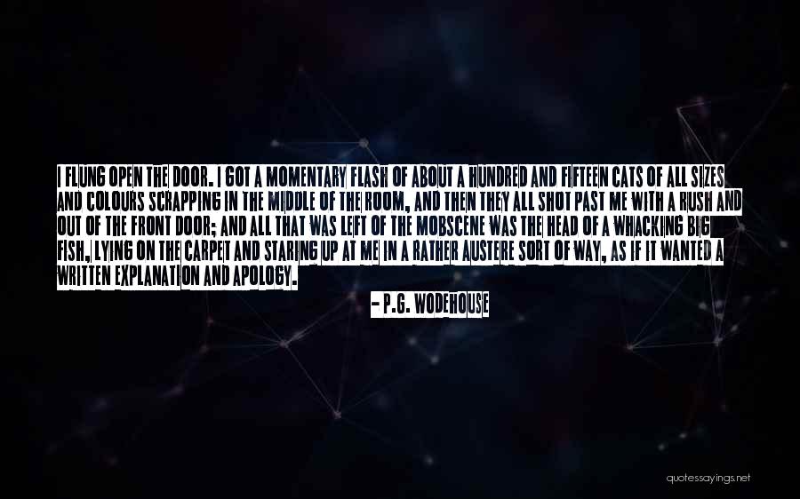 Left Without Explanation Quotes By P.G. Wodehouse Left Without Explanation Quotes By P.G. Wodehouse