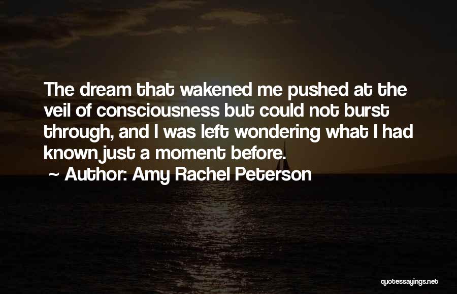 Left Wondering Quotes By Amy Rachel Peterson