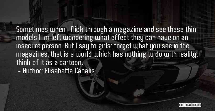 Left Wondering Quotes By Elisabetta Canalis