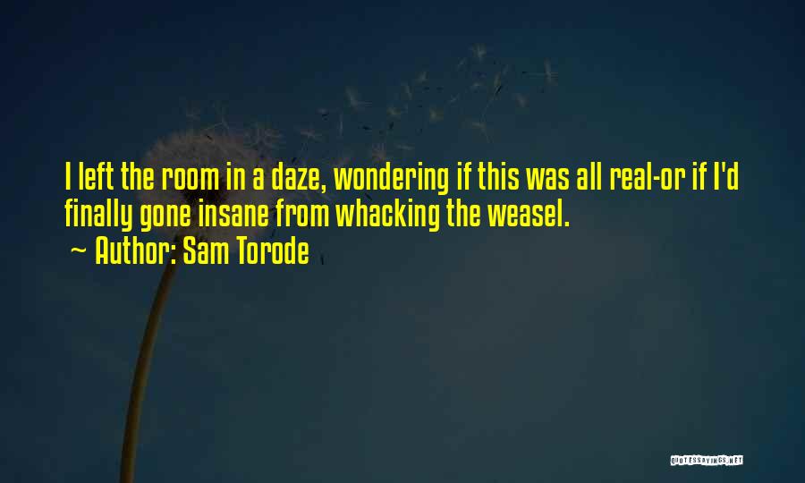 Left Wondering Quotes By Sam Torode