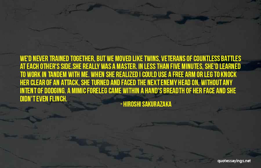 Leg Work Quotes By Hiroshi Sakurazaka Leg Work Quotes By Hiroshi Sakurazaka