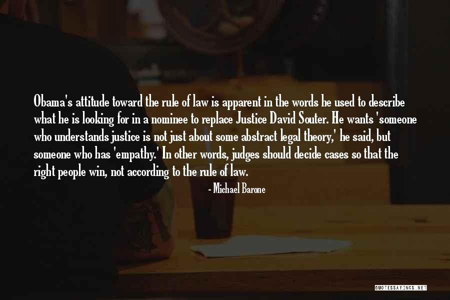 Legal Cases Quotes By Michael Barone