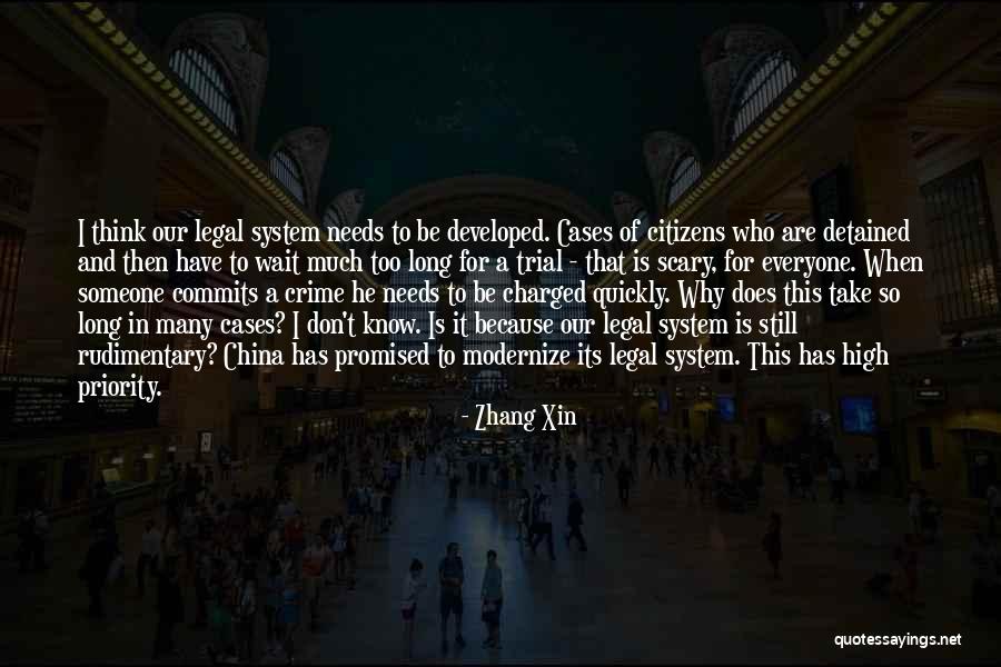 Legal Cases Quotes By Zhang Xin