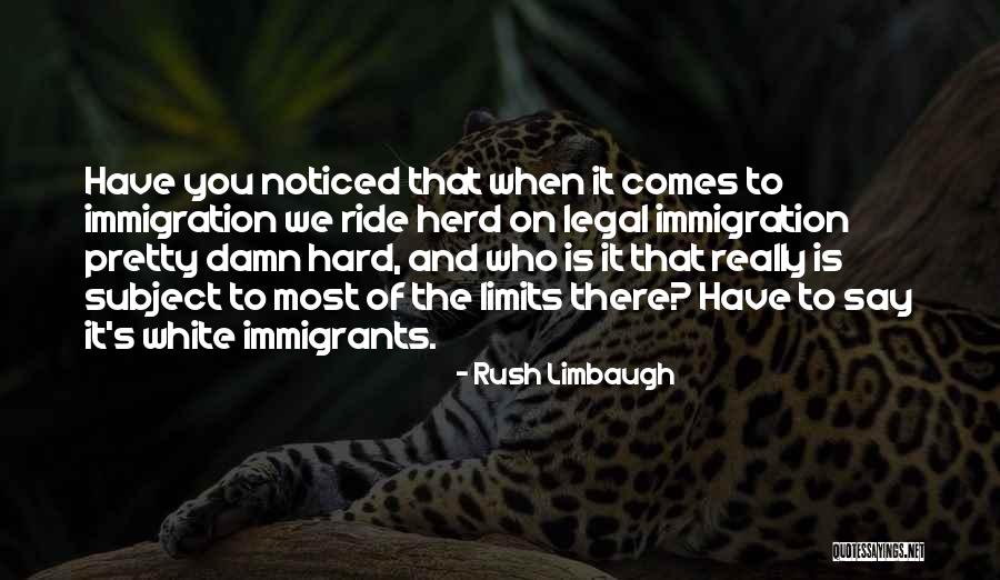 Legal Immigration Quotes By Rush Limbaugh Legal Immigration Quotes By Rush Limbaugh