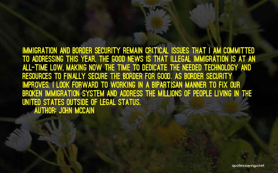 Legal Issues Quotes By John McCain