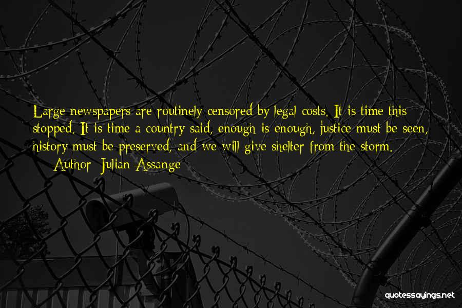 Legal Justice Quotes By Julian Assange