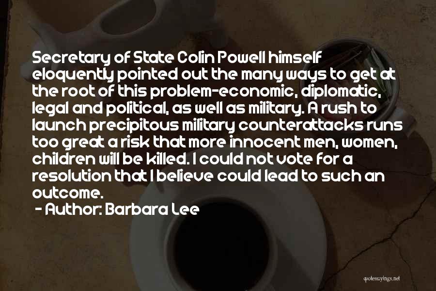 Legal Secretary Quotes By Barbara Lee