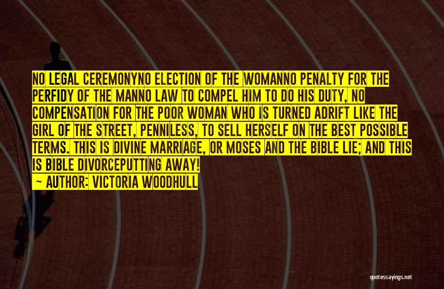Legal Terms Quotes By Victoria Woodhull