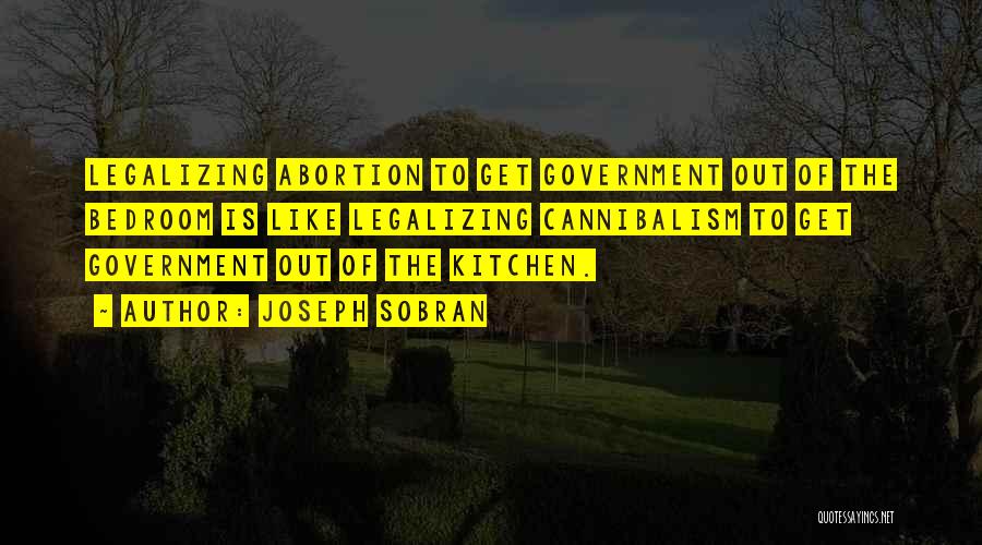 Legalizing Abortion Quotes By Joseph Sobran