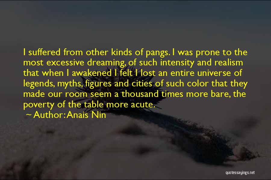 Legends And Myths Quotes By Anais Nin