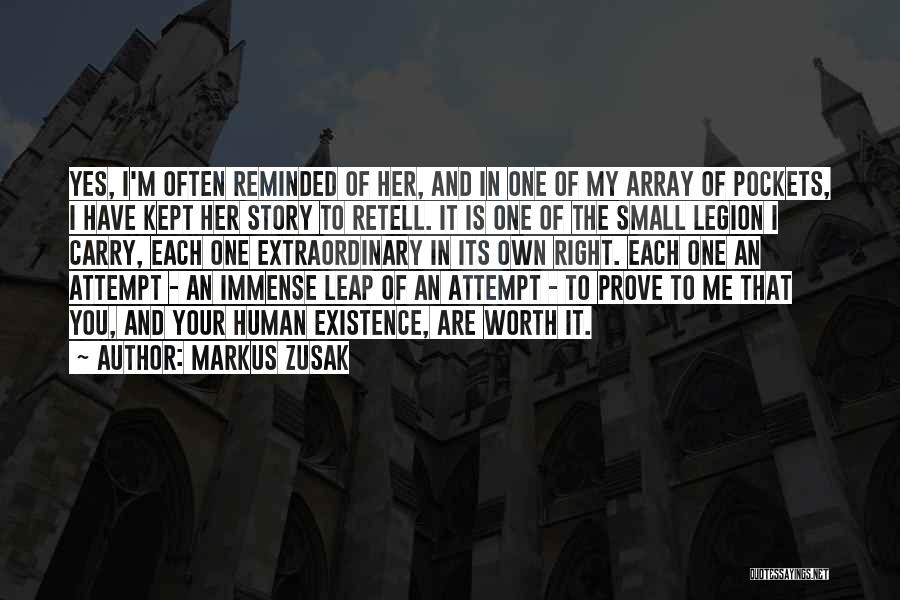 Legion Quotes By Markus Zusak