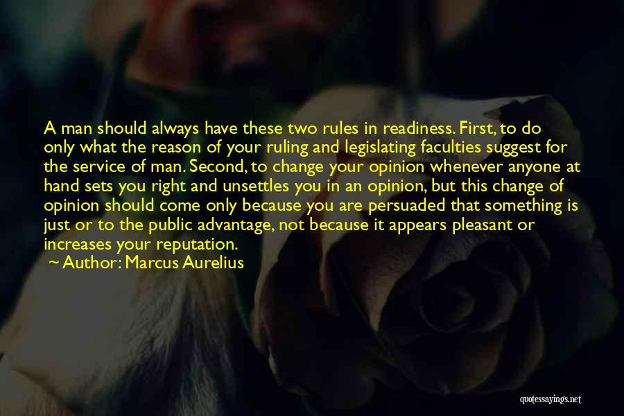 Legislating Morality Quotes By Marcus Aurelius