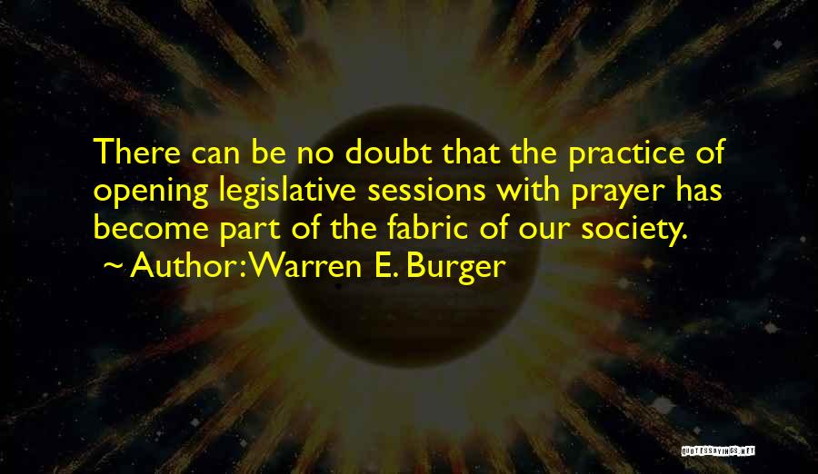 Legislative Quotes By Warren E. Burger