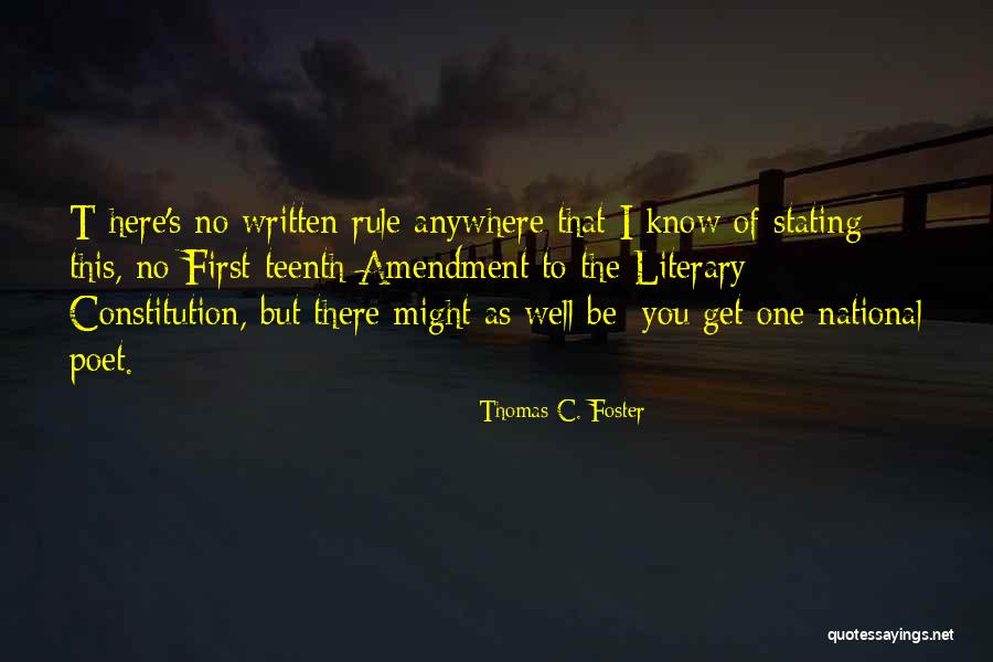Legittimazione Quotes By Thomas C. Foster Legittimazione Quotes By Thomas C. Foster