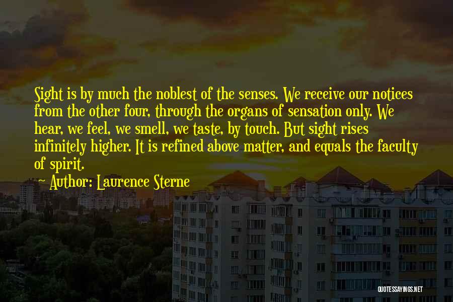 Leglise Shalom Quotes By Laurence Sterne