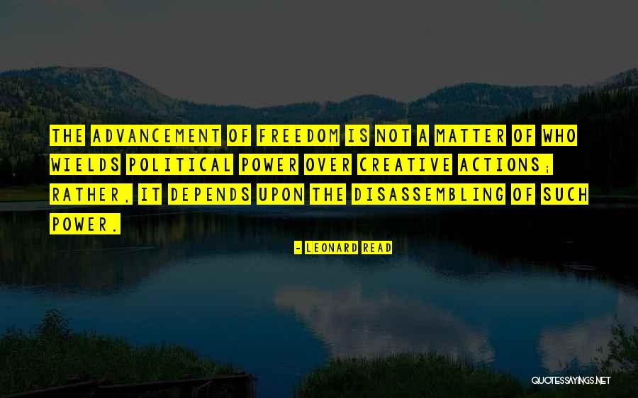 Legrace Bez Quotes By Leonard Read Legrace Bez Quotes By Leonard Read