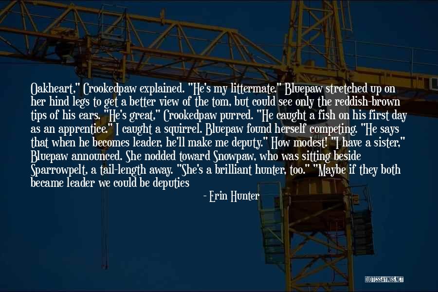 Legs Day Quotes By Erin Hunter Legs Day Quotes By Erin Hunter