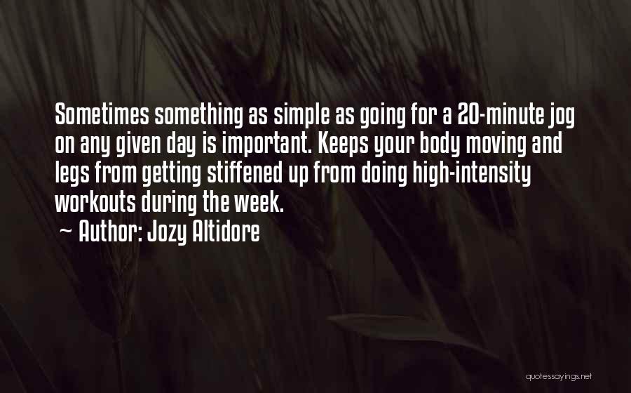 Legs Workout Quotes By Jozy Altidore