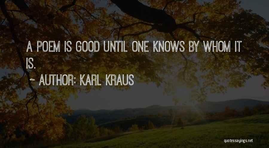 Leh Ladakh Bike Trip Quotes By Karl Kraus