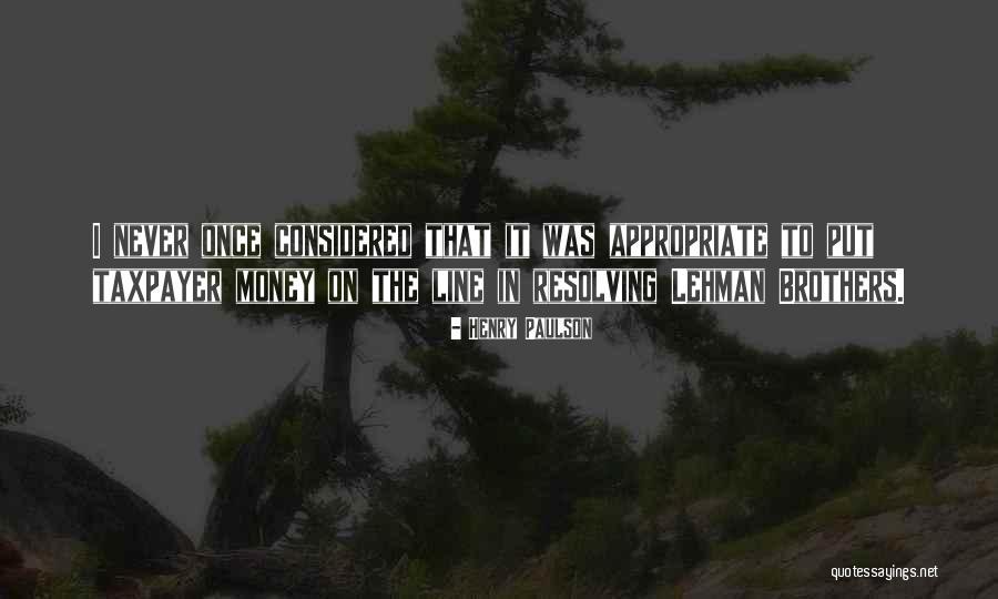 Lehman Quotes By Henry Paulson Lehman Quotes By Henry Paulson