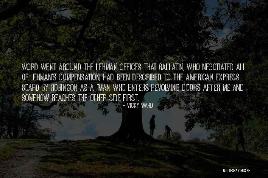 Lehman Quotes By Vicky Ward Lehman Quotes By Vicky Ward
