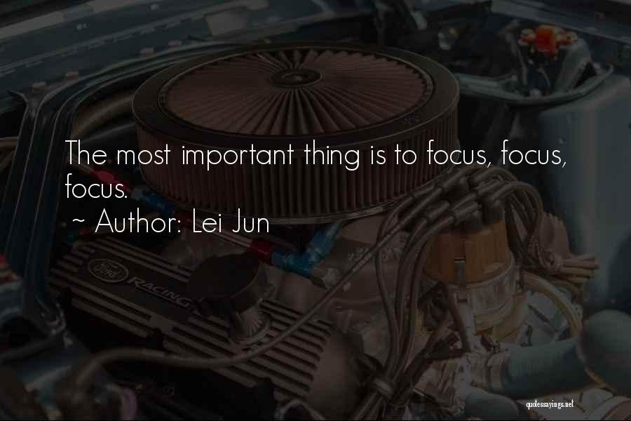 Lei Jun Quotes 449772