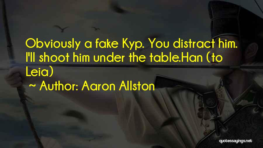 Leia Quotes By Aaron Allston