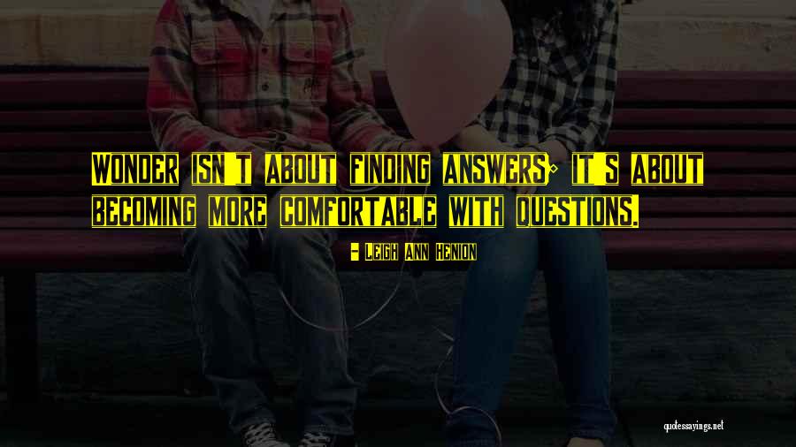 Leigh Ann Henion Quotes 1557953 Leigh Ann Henion Quotes 1557953