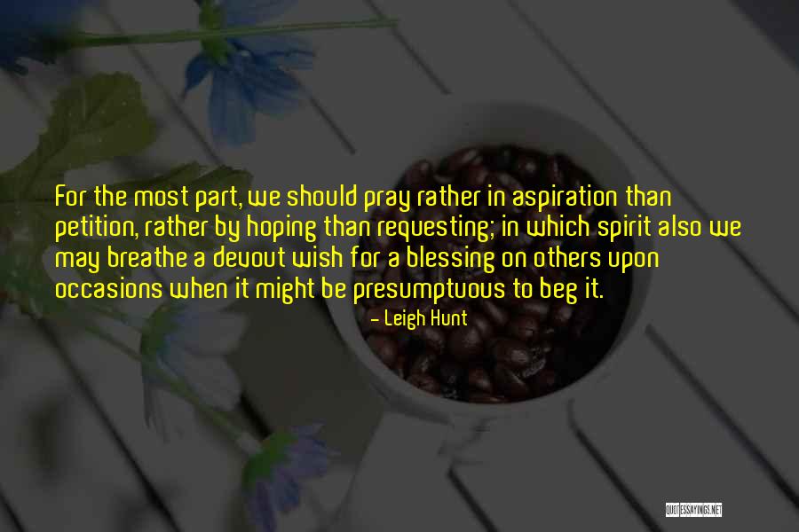 Leigh Hunt Quotes 1072729