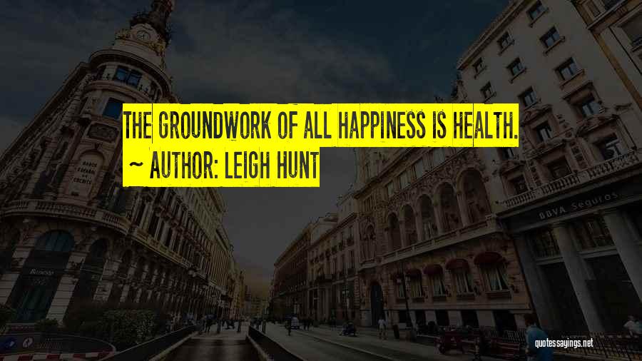 Leigh Hunt Quotes 108261