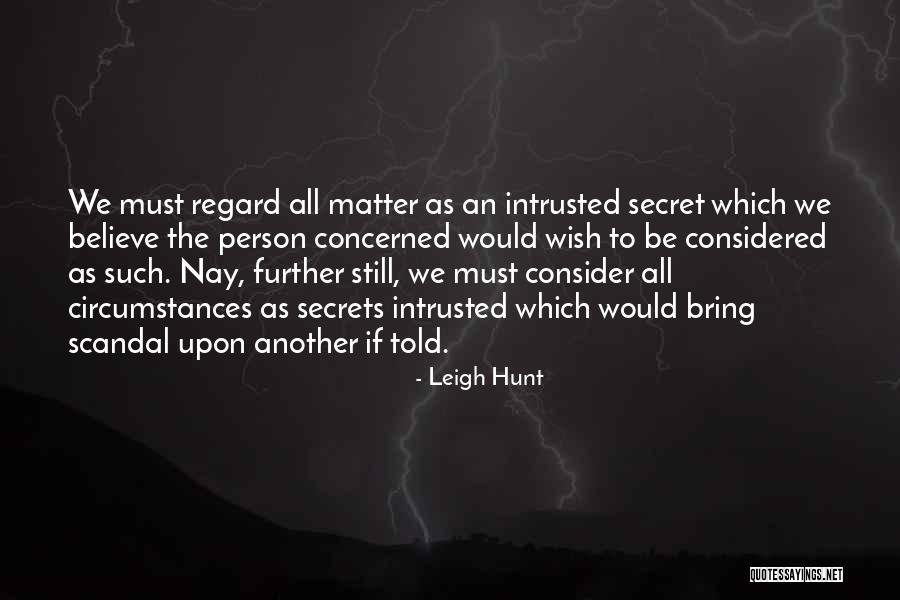 Leigh Hunt Quotes 1897780