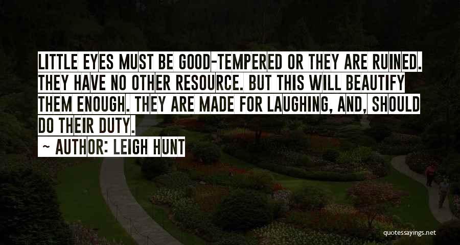 Leigh Hunt Quotes 1910604