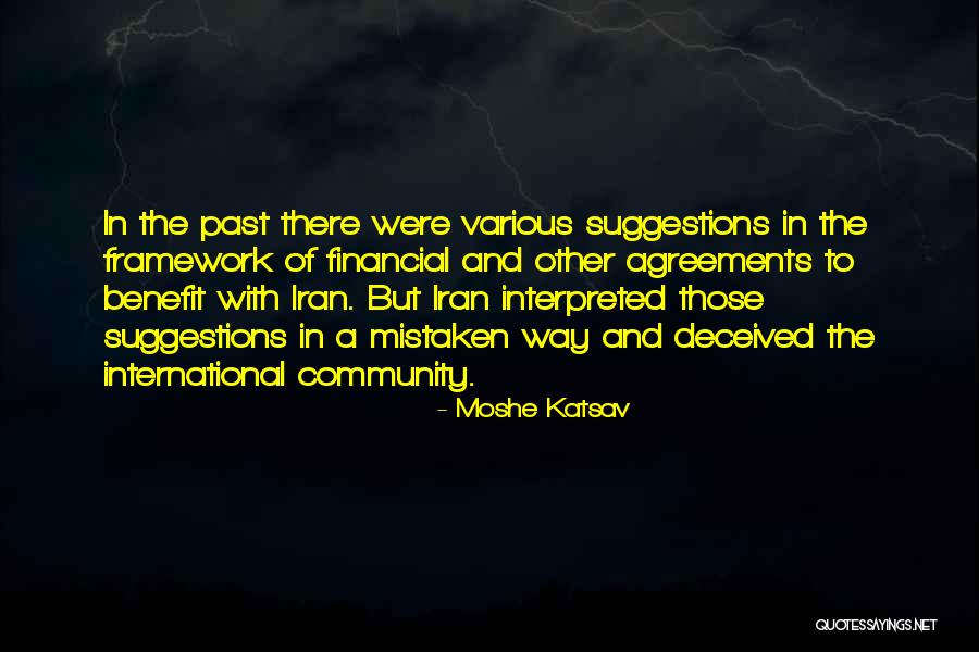 Leigha Thompson Quotes By Moshe Katsav Leigha Thompson Quotes By Moshe Katsav