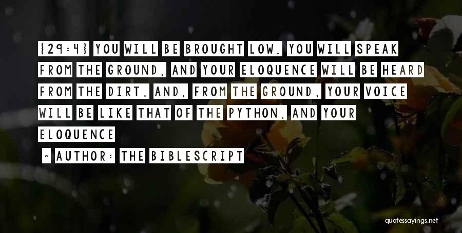 Leighland Meadows Quotes By The Biblescript